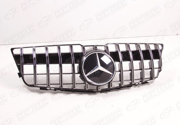 Mercedes-Benz GLK-Klasse X204 рестайлинг 2012 - 2015 Решетка радиатора Panamerica хром