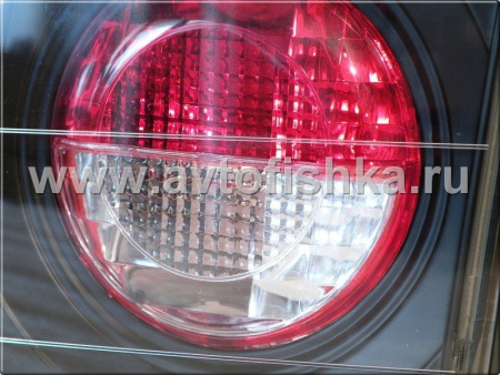 Honda Civic (96-98) 4 дв. фонари задние черные, комплект 2 шт.