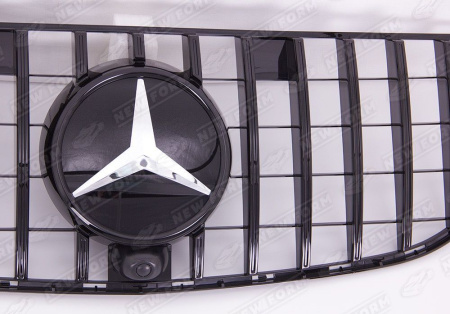 Mercedes-Benz GLE-Klasse W166 2015 - 2018 Решетка радиатора Panamerica черная на бампер 6.3 AMG