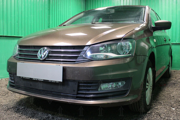 Volkswagen Polo (15–) Зимний пакет, низ (2 части) (Allstar, Conceptline, Trendline, Comfortline)