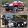 Jeep Grand Cherokee 1993-1998 передние фары штатные хром