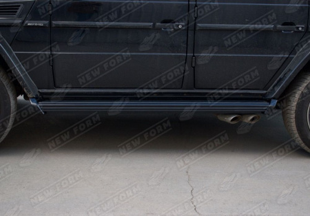 Mercedes-Benz G-Klasse W463 1990 - 2018 Пороги черные