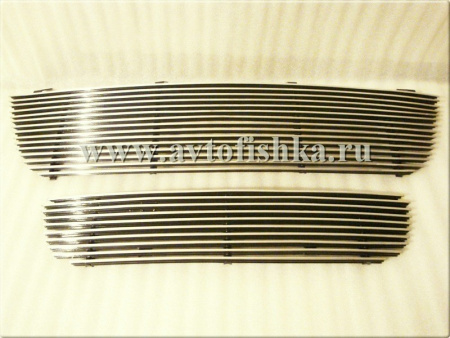 Ford Explorer (02-05) решетка радиатора и переднего бампера алюминиевые.