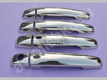 Suzuki Swift (2006-) накладки на ручки дверей с чипом из нержавеющей стали, 4 шт.