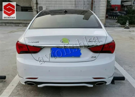Hyundai Sonata YF (10-) спортивный обвес пороги и передняя и задняя юбка