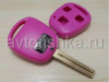 Корпус ключа зажигания с тремя кнопками и с для Lexus в пурпурном, желтом и красном цветах