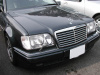 Mercedes W124 (93-95) решетка радиатора Авангард черная с хромированной рамкой всборе