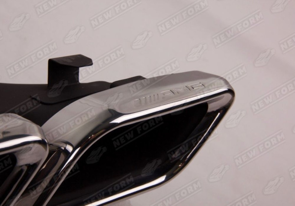 Mercedes-Benz GLE-Klasse W166 2015 - 2018 Насадки на глушитель 6.3 AMG хром