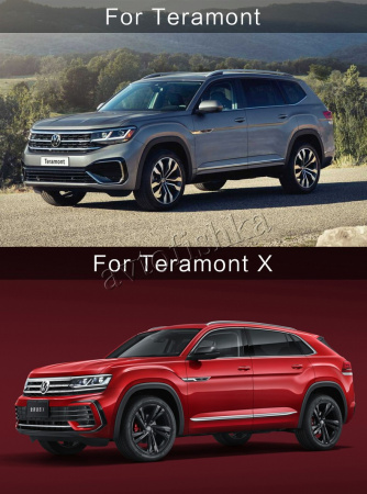 Volkswagen Teramont (17-21) штатные пороги (подножки)