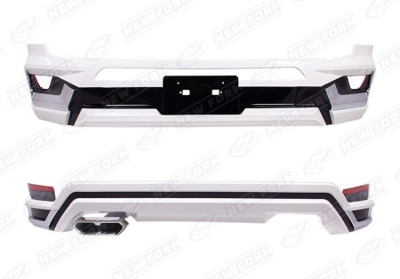 Toyota Land Cruiser LC 300 2021 - н.в. Обвес Modellista белый