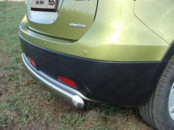 Suzuki SX4 (14–) Защита задняя (овальная) 75х42 мм