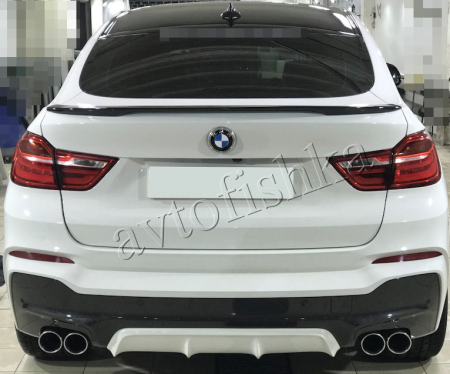 BMW X4 F26 Диффузор на задний М-бампер