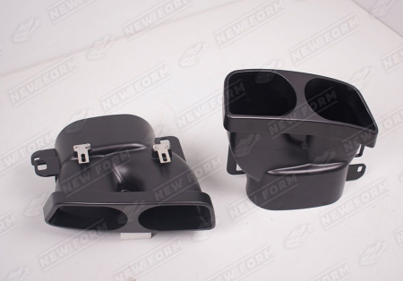 Mercedes-Benz S-Klasse W222 2013 - 2017 Диффузор с насадками Brabus