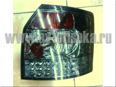 Audi A4 (01-05) универсал фонари задние светодиодные тонированные, комплект 2 шт.