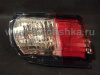Toyota Land Cruiser Prado 150 (10-) фонари задние светодиодные красно-хромированные, и фонари заднего бампера, дизайн Lexus GX460, полный комплект.