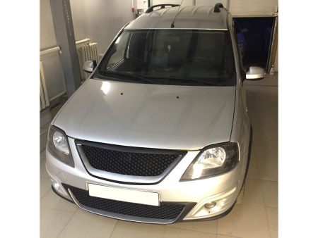 Сетка в бампер сферическая PROPELLER с эффектом непрозрачности 1000мм х 600мм