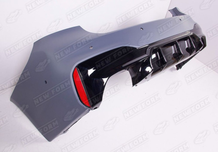 BMW 5 серия G30/G31 2016 - 2020 комплект рестайлинга М5 для переделки черныые насадки