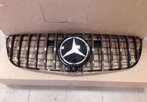 Mercedes-Benz GL-Klasse X166 2012 - 2016 Решетка радиатора Panamerica хром