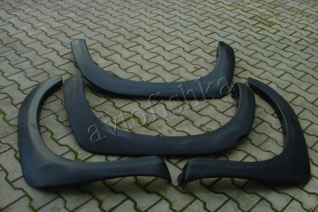 Toyota TUNDRA T200 (07-13) Расширители арок OEM STYLE, вылет 25мм (комплект, 4 части)