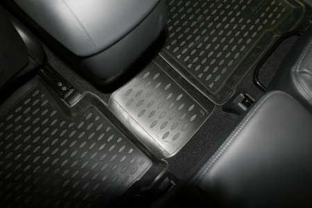 Коврики в салон HYUNDAI Santa Fe, 2012-> 4 шт. (полиуретан)