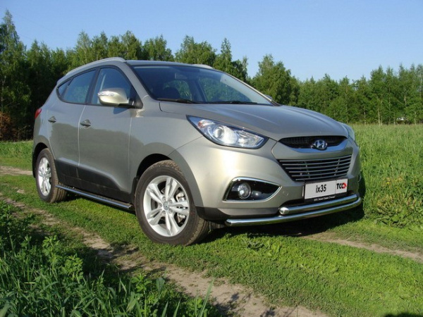 Hyundai ix35 (10–) Решётка радиатора 12 мм