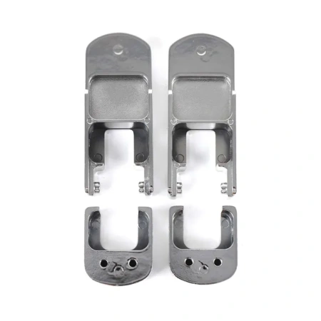 Hummer H2 (03-09) металлические хромированные замки капота, комплект 2 шт.