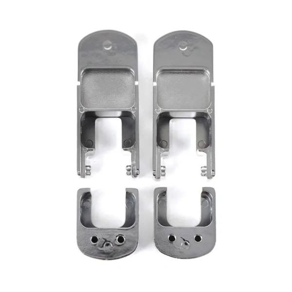 Hummer H2 (03-09) металлические хромированные замки капота, комплект 2 шт.