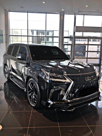 Lexus LX570 Передняя юбка HEMMES LEXUS LX570/450