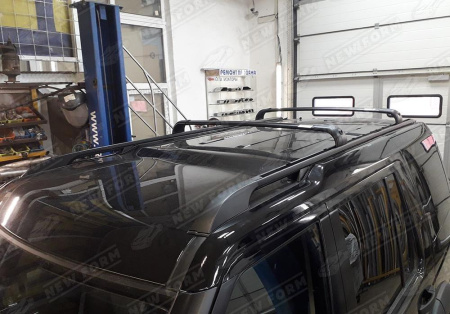 Land Rover Discovery 3 поколение 2004 - 2009 Поперечины черные