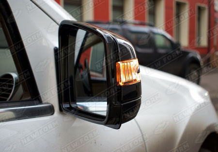 Mercedes-Benz M-Klasse W164 рестайлинг 2008 - 2011 Зеркала черные рестайлинг