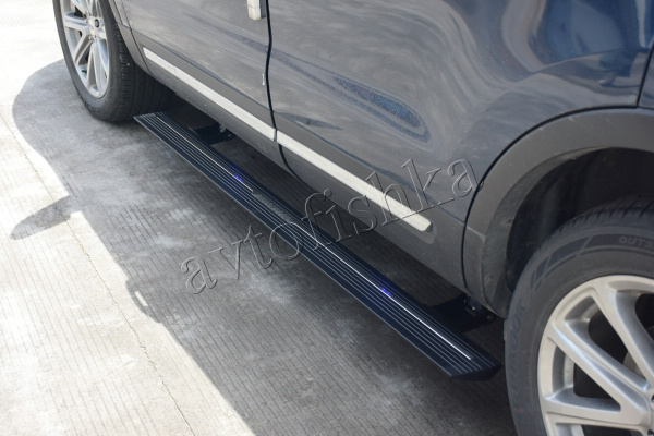 Ford Explorer 2013-2015 2016-2019 штатные выезжающие электропороги автоматические