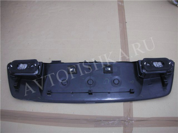 Toyota Land Cruiser Prado 120 (02-09) накладка задней двери с фонарями заднего хода, дизайн Lexus GX