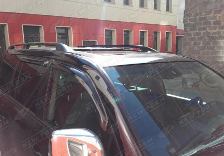 Toyota Land Cruiser LC 200 2007 - 2012 Рейлинги черные