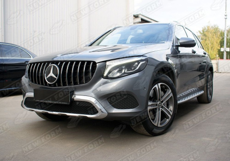 Mercedes-Benz GLC-Klasse X253 2015 - 2019 Решетка радиатора AMG GT хром