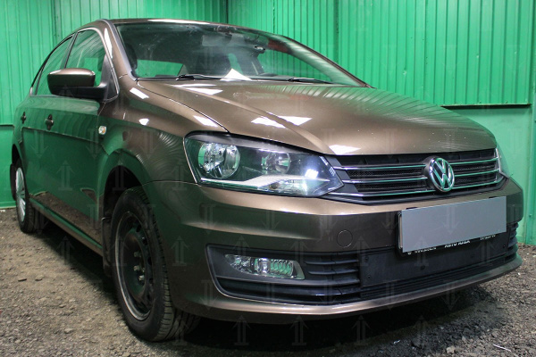 Volkswagen Polo (15–) Зимний пакет, низ (2 части) (Allstar, Conceptline, Trendline, Comfortline)