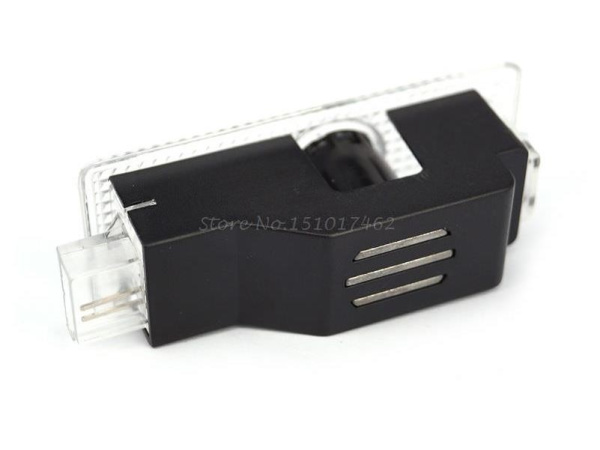 Штатная подсветка дверей со светящимся логотипом Motorsport для BMW E90 E92 E93 F10 F30 M3 M5 M6 E63 E64 E65 E68 F15 F16 E85 E60, комплект 2 шт.