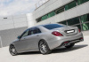 Mercedes-Benz GLS-Klasse X166 2015 - 2019 Диффузор черный с хромированными насадками 6.3 AMG