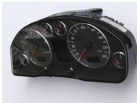 Audi A4, S4 (B6) (01-05) кольца алюминиевые для шкал панели приборов