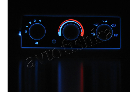 Honda Civic (95-00) 5D светодиодные шкалы (циферблаты) на климат