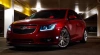 Chevrolet Cruze (2011-2016) фары передние черные линзовые с диодной подсветкой ДХО