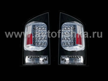 Nissan Armada (03-07) фонари задние светодиодные черные, комплект 2 шт.