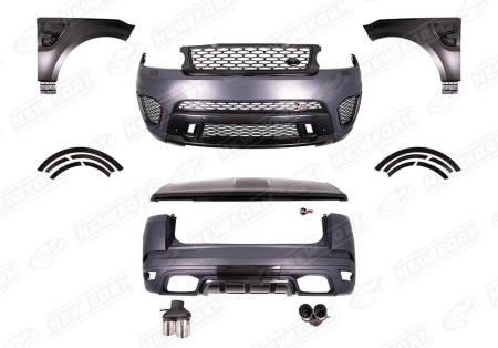 Land Rover Range Rover Sport 2 поколение 2013 - 2017 Обвес SVR со спойлером
