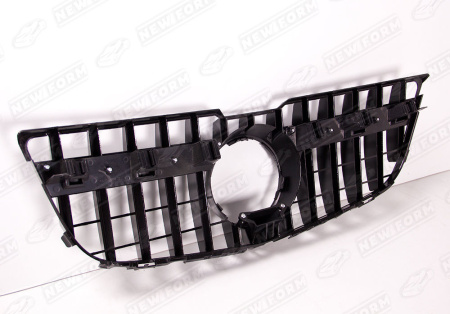 Mercedes-Benz GLK-Klasse X204 рестайлинг 2012 - 2015 Решетка радиатора AMG GT черная под камеру