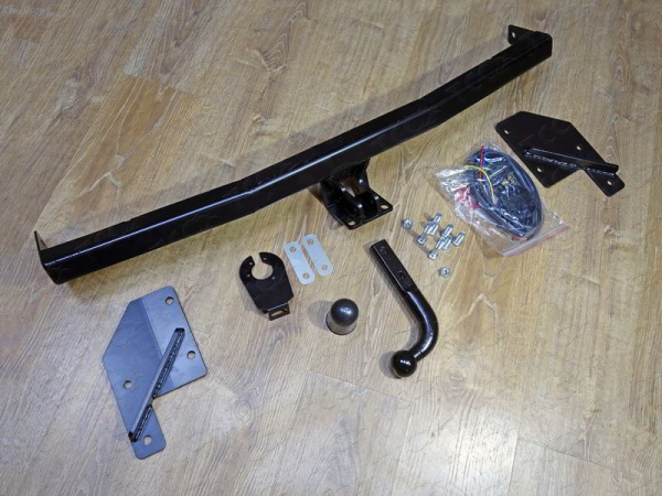 Kia Rio (17–) Фаркоп (тягово-сцепное устройство) (оцинкованный, шар A)