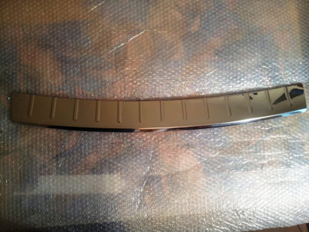 Chevrolet Cruze (2008-) накладка на задний бампер из нержавеющей стали, к-кт 1шт.