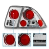 Honda Civic (00-03) седан фонари (стопы) задние хромированные