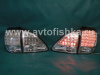 Lexus RX300 (97-03) фонари задние светодиодные хромированные, комплект 2 шт.