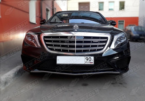 Mercedes-Benz S-Klasse X222 2014 - 2017 Передний бампер 6.3 AMG