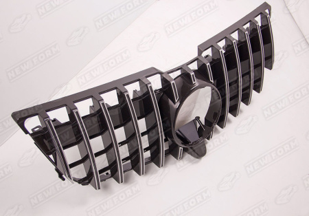 Mercedes-Benz GLK-Klasse X204 рестайлинг 2012 - 2015 Решетка радиатора AMG GT хром под камеру