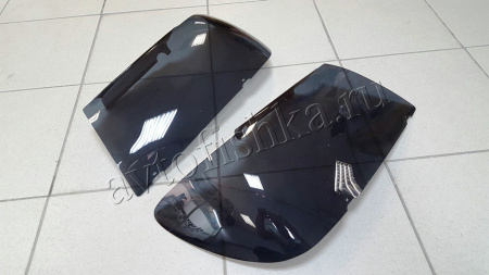 Защита передних фар темная Toyota Land Cruiser 100 98-07